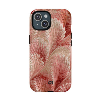 Blush Petal Plume · Tough 2.0 Magnetic Phone Case for iPhone · Pink