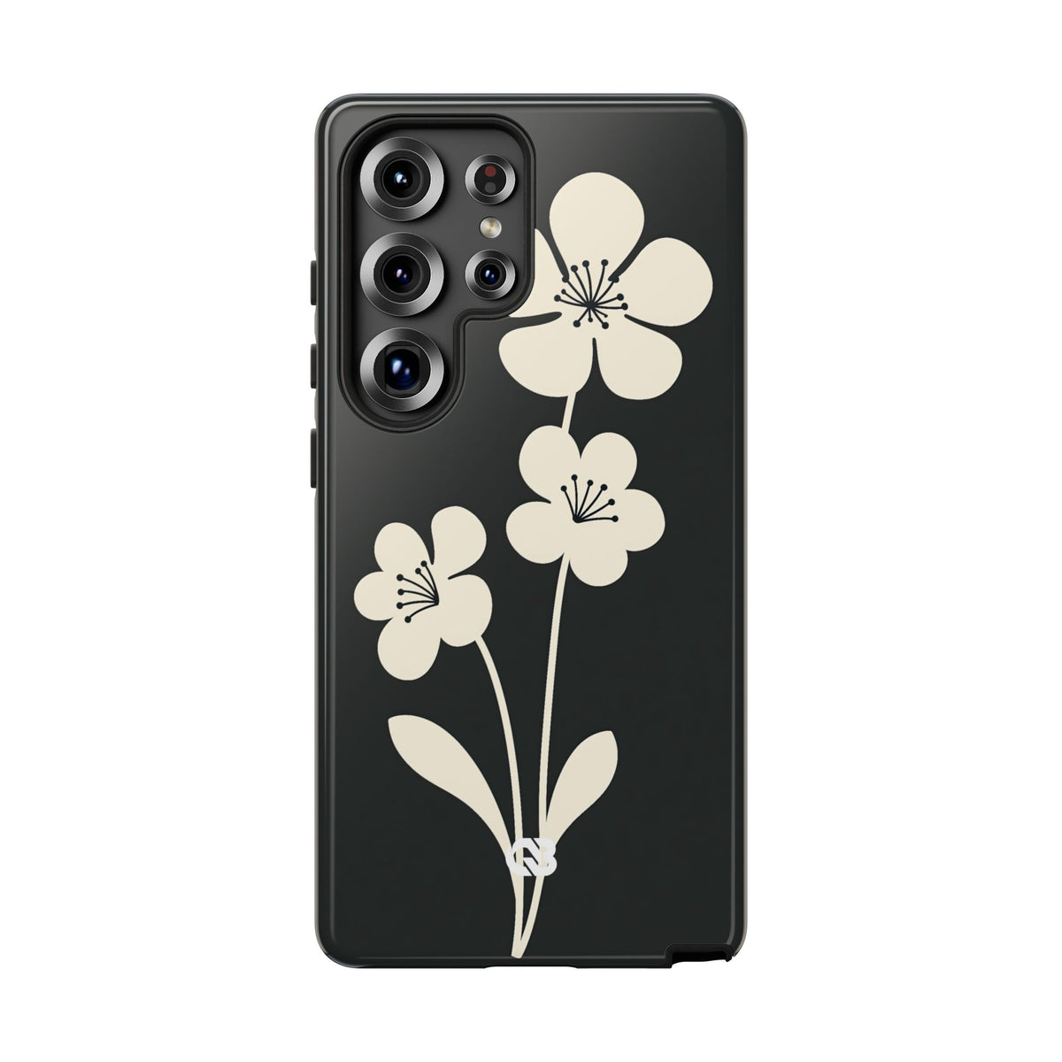 Nordic Blossom · Tough Phone Case for Samsung · Black