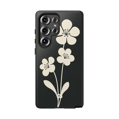 Nordic Blossom · Tough Phone Case for Samsung · Black