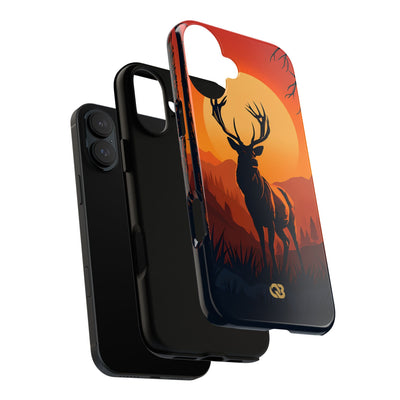 Amber Ridge Stag · Tough Custodia per iPhone