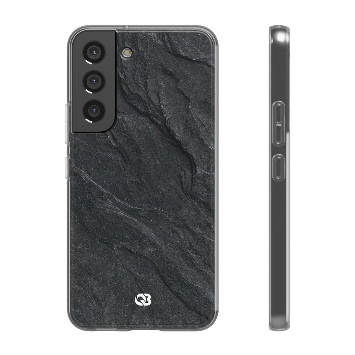 Dark Slate Strata · Lite Phone Case for Samsung · Black