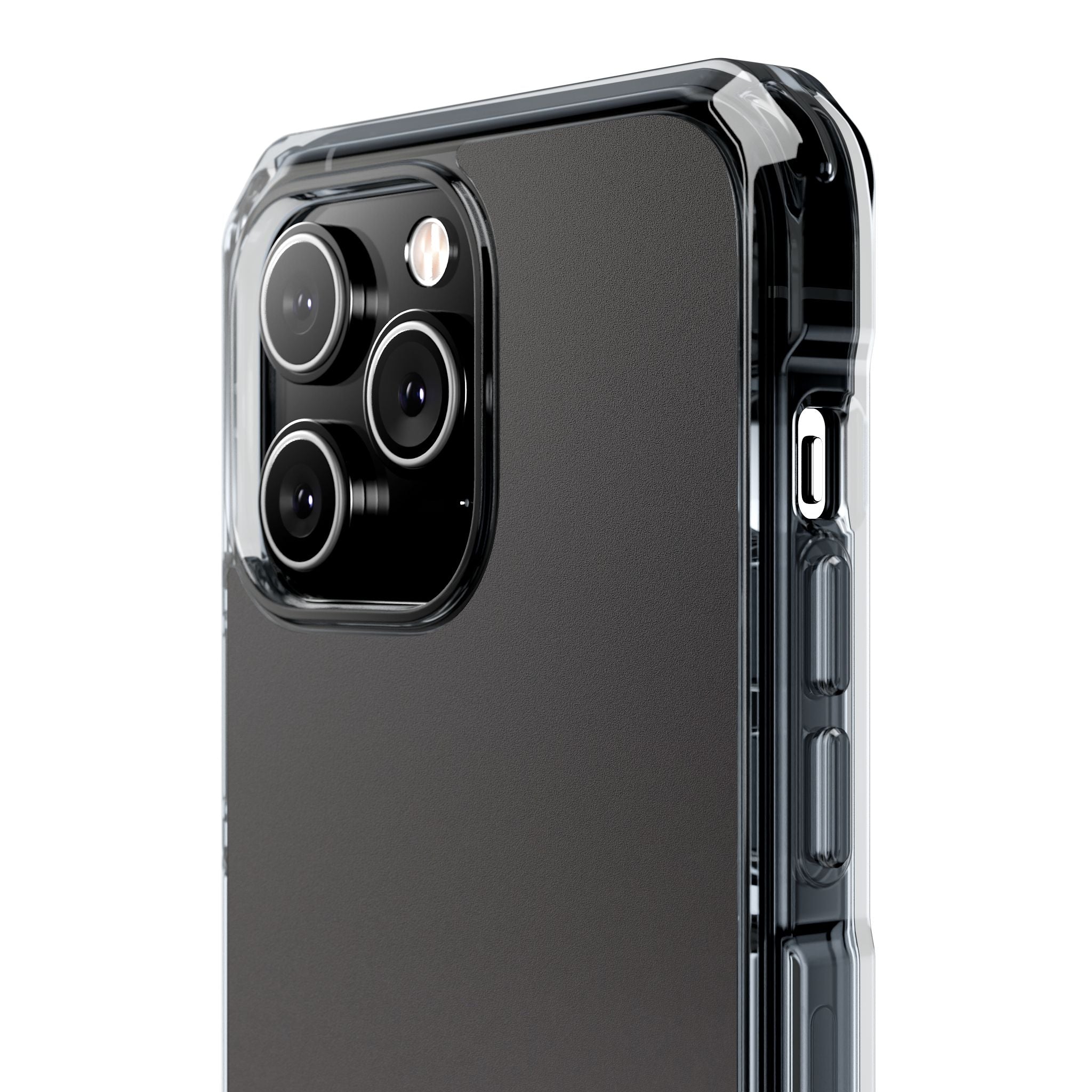 Grey Impact MagSafe Phone Case for iPhone - Obsidian Ash Fade