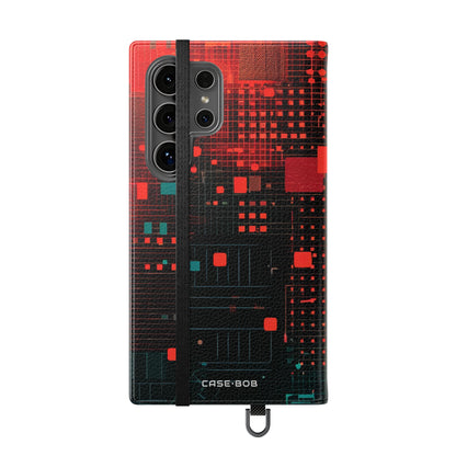 Crimson Circuit - Samsung S24 Ultra Case - Wallet