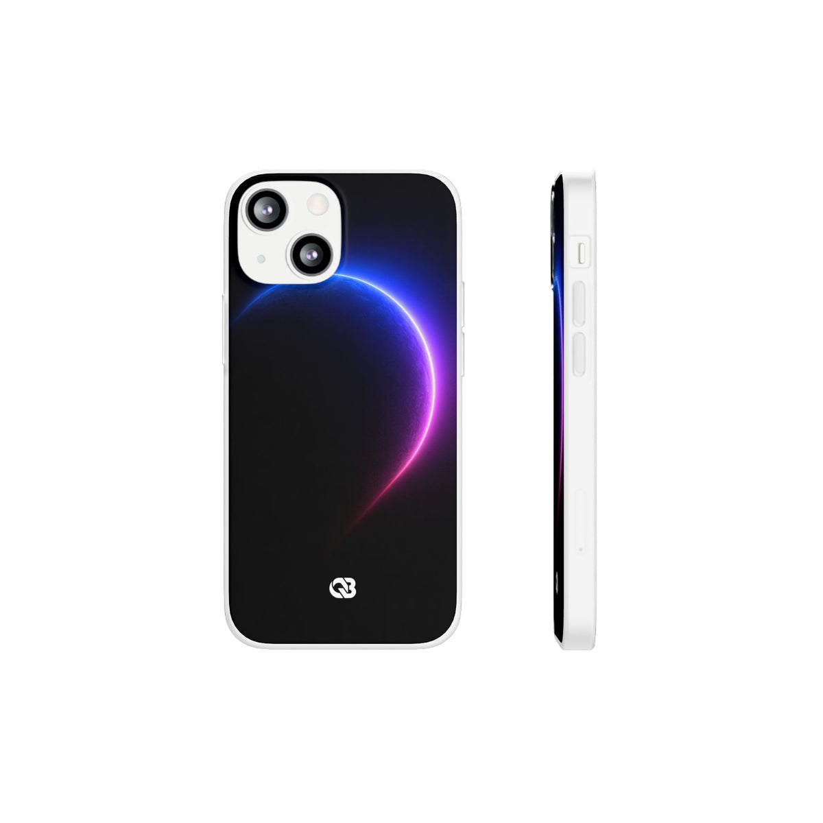 Luminous Eclipse · Lite Phone Case for iPhone ·  Black