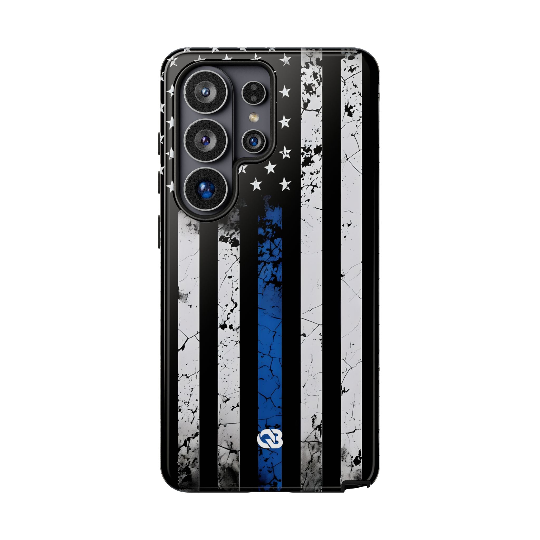 Gritty Cobalt Flag · Tough Handyhülle für Samsung
