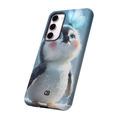 Frosty Penguin Glow · Tough Phone Case for Samsung