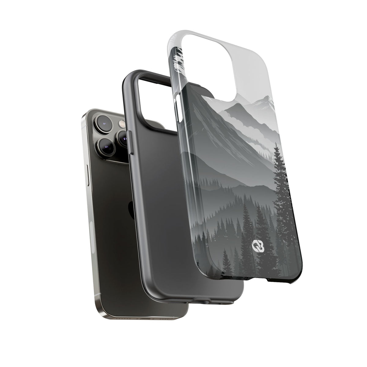 Alpine Horizon · Tough Phone Case for iPhone · Black