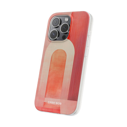 Crimson Arches iPhone 15 Pro Case - Soft