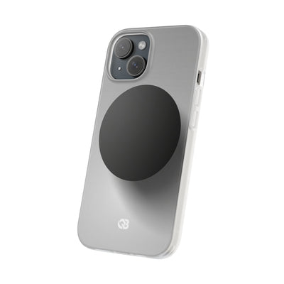 Grey Lite Phone Case for iPhone - Matte Onyx Sphere