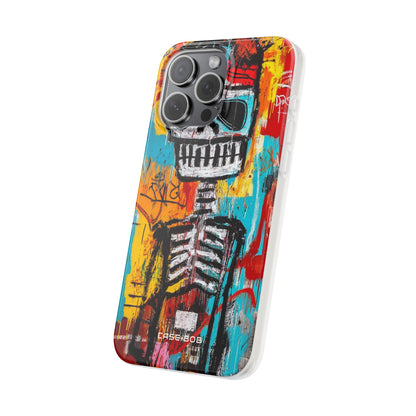 Skeleton Riot iPhone 15 Pro Max Case - Soft