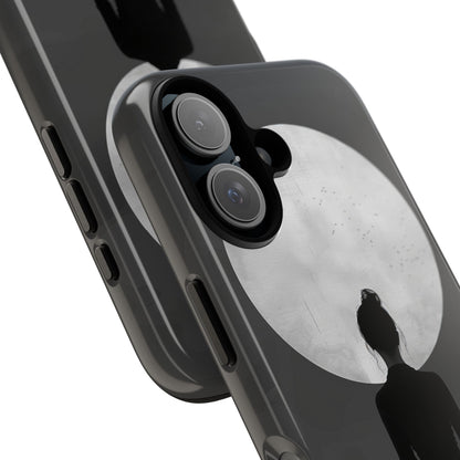 Silhouette Moonlight iPhone 16 Case - Tough