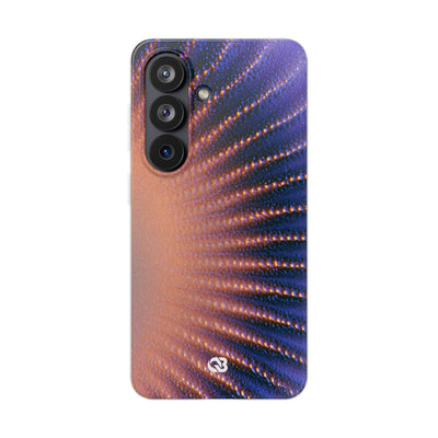 Luminous Aura Burst · Lite Phone Case for Samsung · Blue