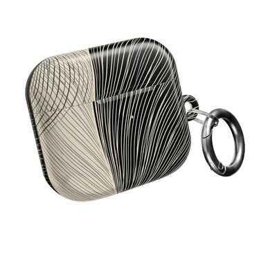 Minimal Frond Study · Hard Case for AirPods & AirPods Pro · Black