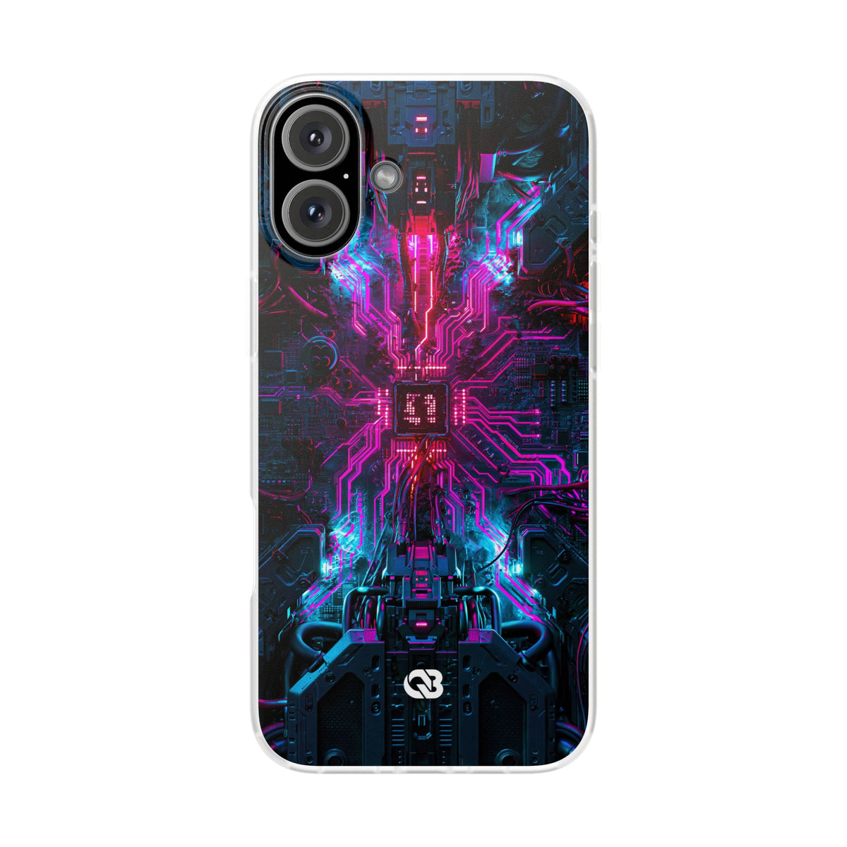 Neural Circuit Core · Lite Phone Case for iPhone ·  Black