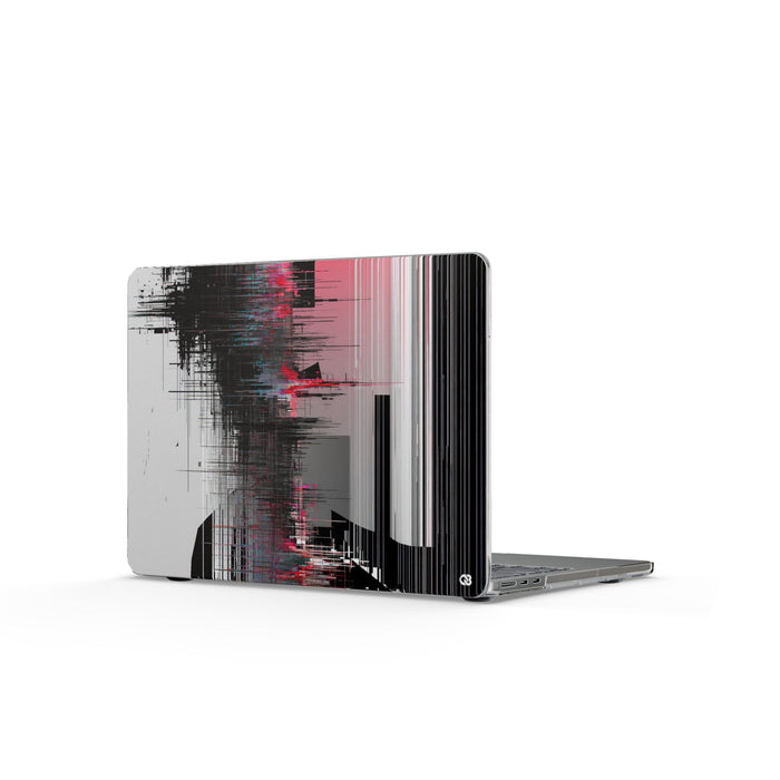 Orbital Static · Clear Hard Case for MacBook · Black