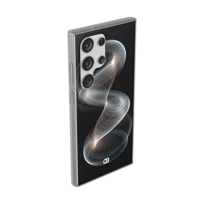 Luminous Vortex · Lite Phone Case for Samsung · Black