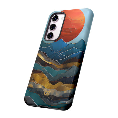 Molten Sun Peaks · Tough Phone Case for Samsung