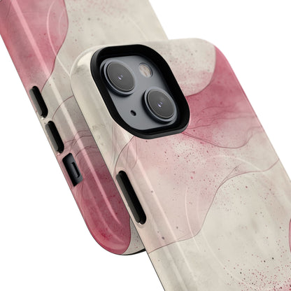 Crimson Waves iPhone 14 Case - Tough+