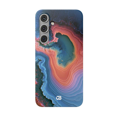 Luminous Resonance · Lite Phone Case for Samsung · Blue