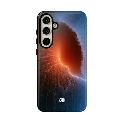 Thermal Aura Pulse · Tough Phone Case for Samsung · Blue