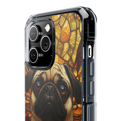 Amber Pug Divinity · Impact Phone Case for iPhone · Magsafe
