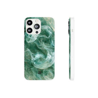 Translucent Aqua Flow · Lite Phone Case for iPhone ·  Teal