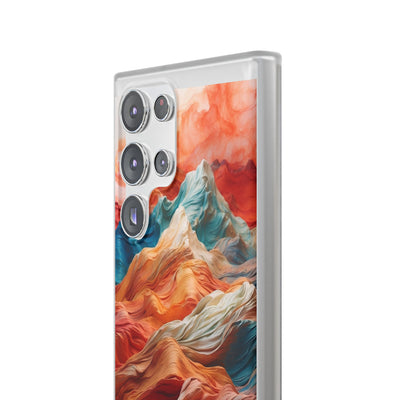 Molten Ridge Flow · Soft Phone Case for Samsung