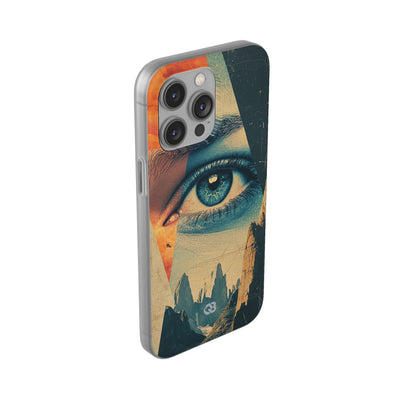 Fragmented Peak Gaze · Soft Phone Case for iPhone