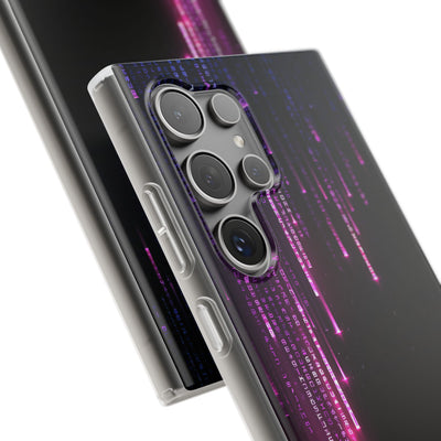 Binary Cascade · Lite Phone Case for Samsung · Black