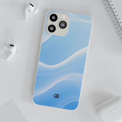 Glacial Contour Flow · Lite Phone Case for iPhone ·  Blue
