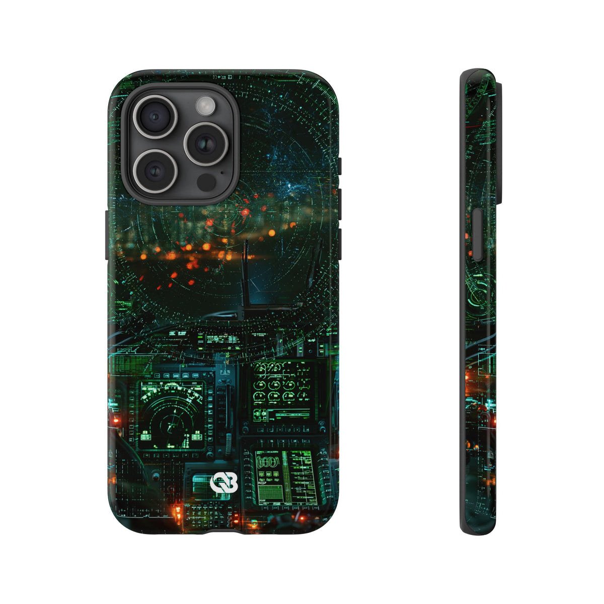 Tactical Avionics HUD · Tough Phone Case for iPhone · Green