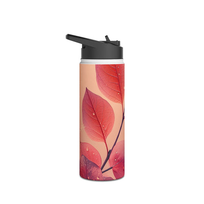 Translucent Leaves - Stainless Steel Water Bottle