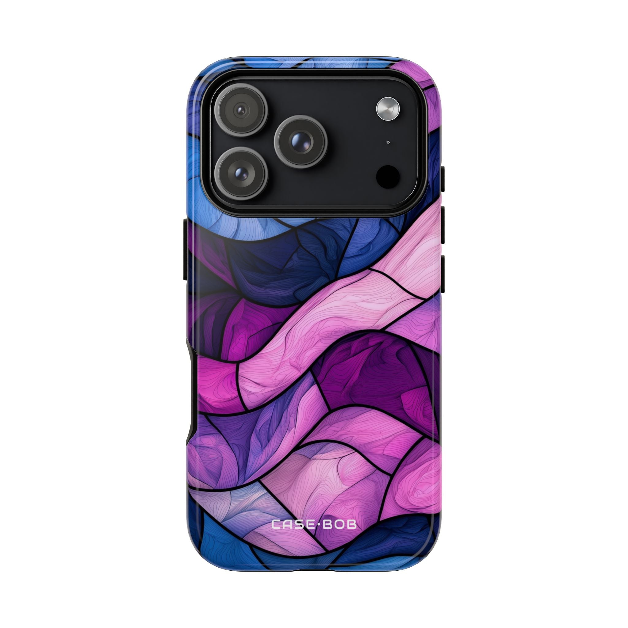 Wavelike Glow iPhone 17 Pro Case - Tough - CASE•BOB