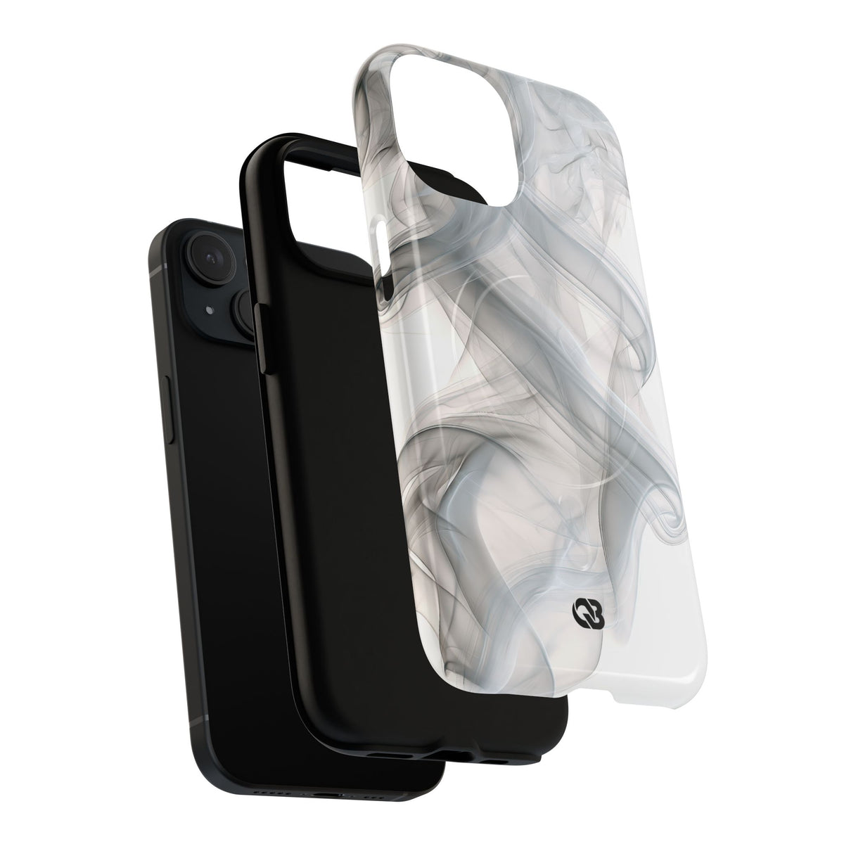 Vapor Noir · Tough 2.0 Magnetic Phone Case for iPhone · White