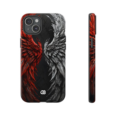 Split Crimson Wing · Tough Phone Case for iPhone