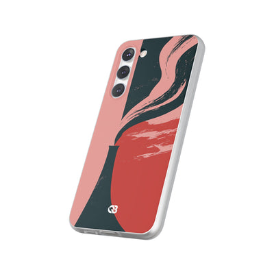 Pink Lite Phone Case for Samsung - Cinder Rose Plume