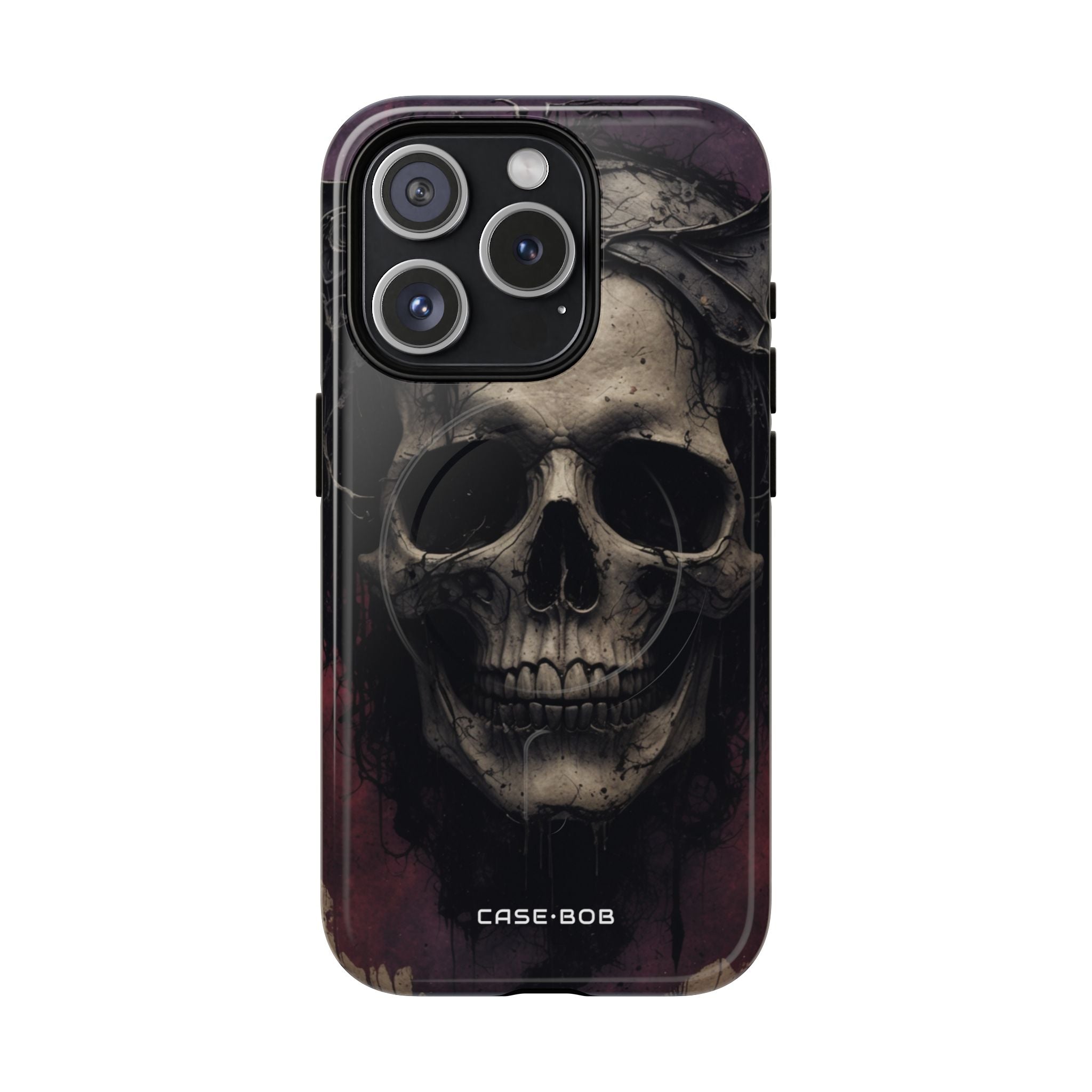 Skull Crown iPhone 15 Pro Case - Tough+