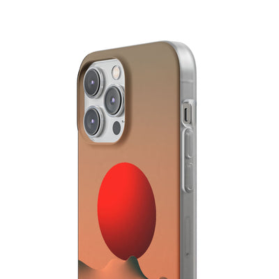 Crimson Sol Ridge · Lite Phone Case for iPhone ·  Red