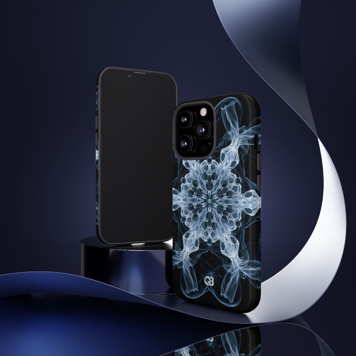 Orbital Radial Nebula · Tough Phone Case for iPhone · Black