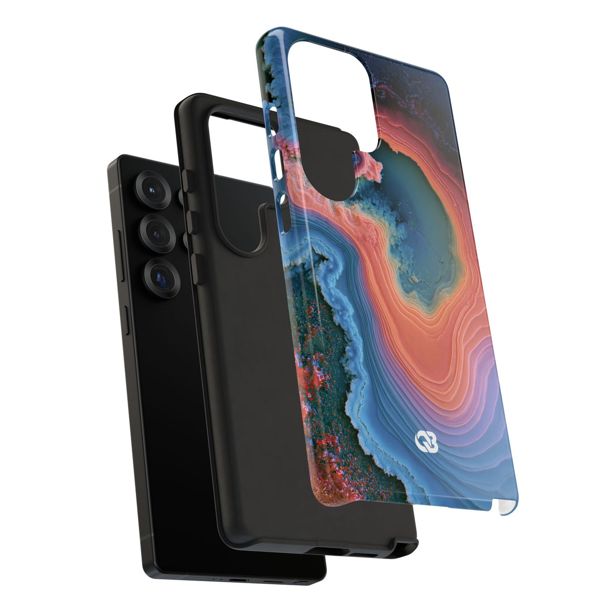 Luminous Resonance · Tough Phone Case for Samsung · Blue