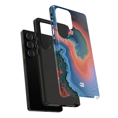 Luminous Resonance · Tough Phone Case for Samsung · Blue