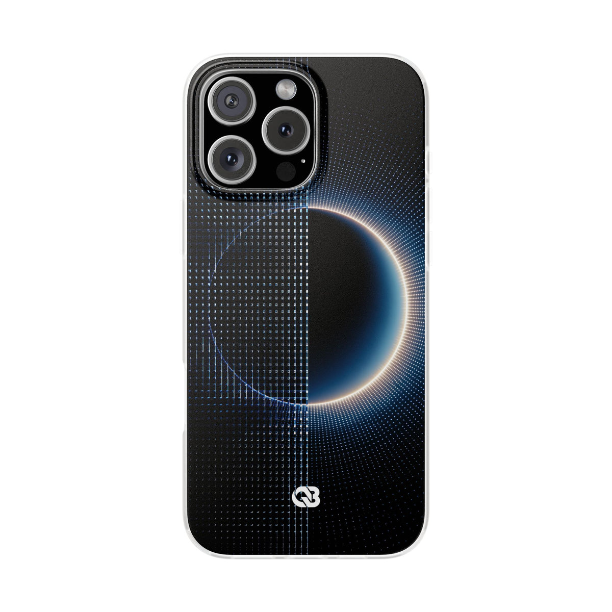 Luminous Meridian · Lite Phone Case for iPhone ·  Black