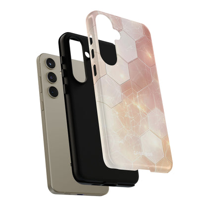 Honeycomb Glow Samsung S24 Plus Case - Tough