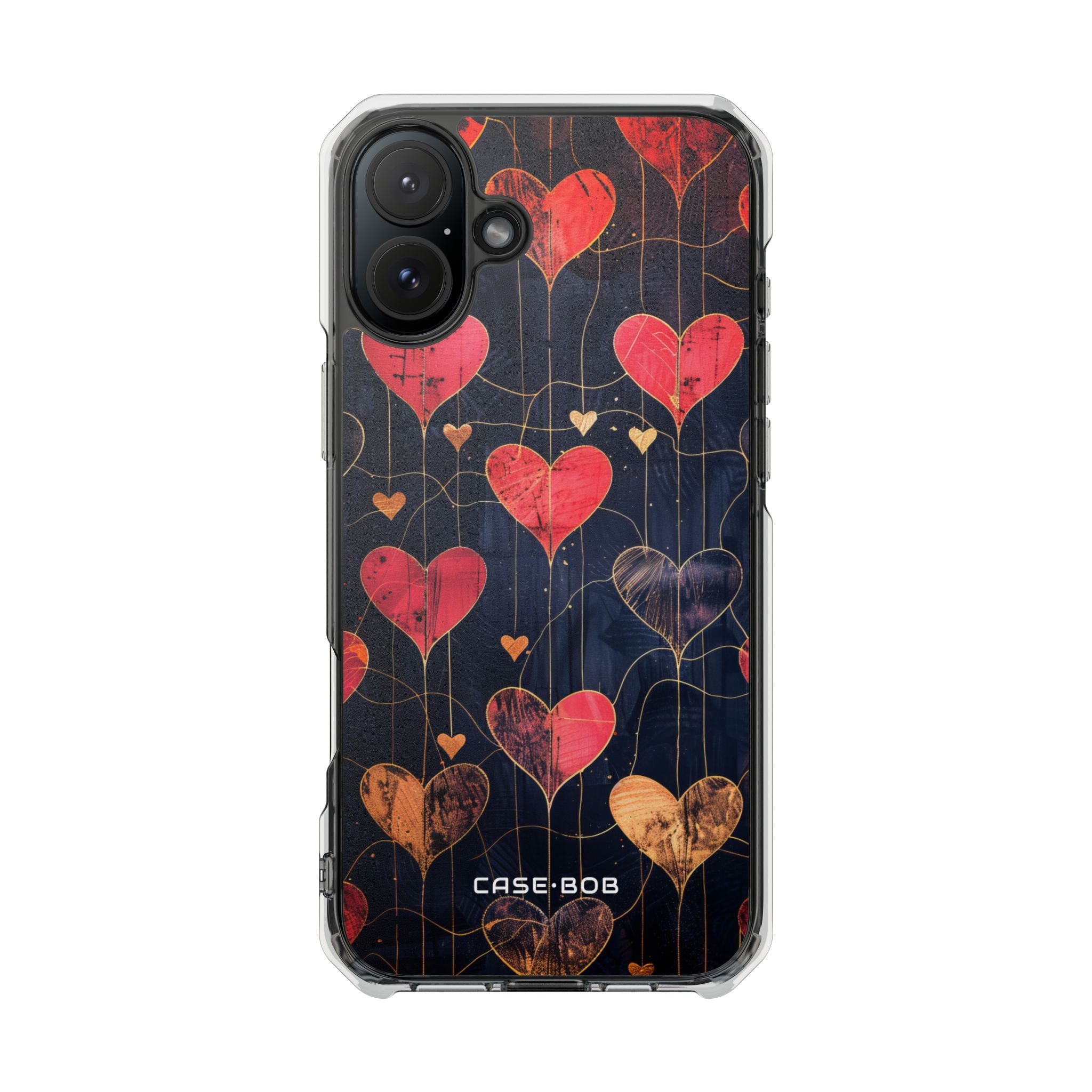 Golden Hearts Network iPhone 16 Plus Case - Impact