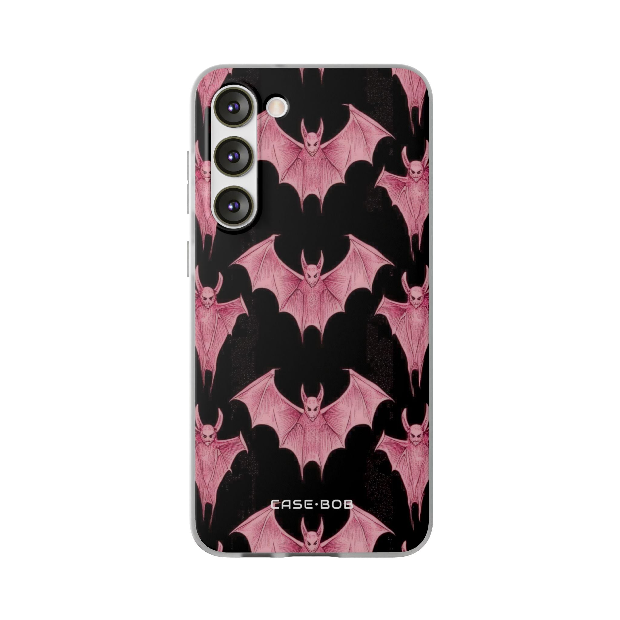 Pink Batwave Samsung S23 Plus Case - Soft