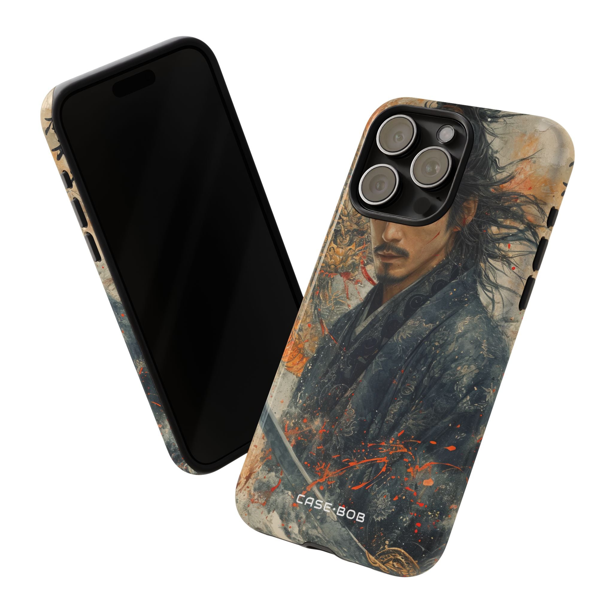 Dragonblade Warrior iPhone 15 Pro Max Cover - Tough