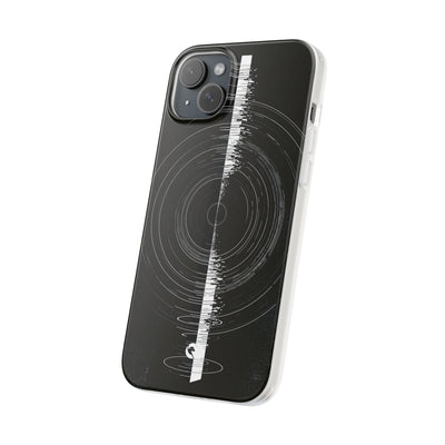 Black Lite Phone Case for iPhone - Obsidian Orbital Signal