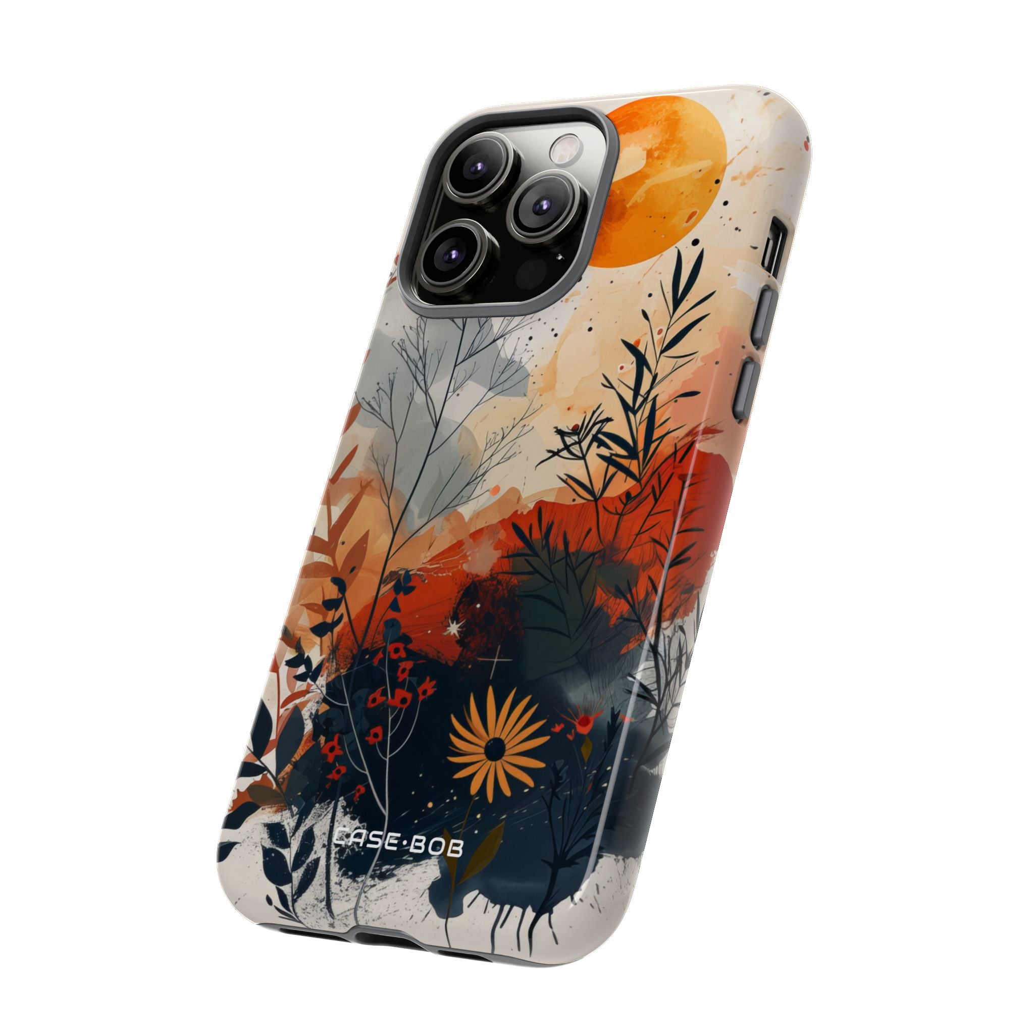 Orange Solstice iPhone 14 Pro Max Case - Tough