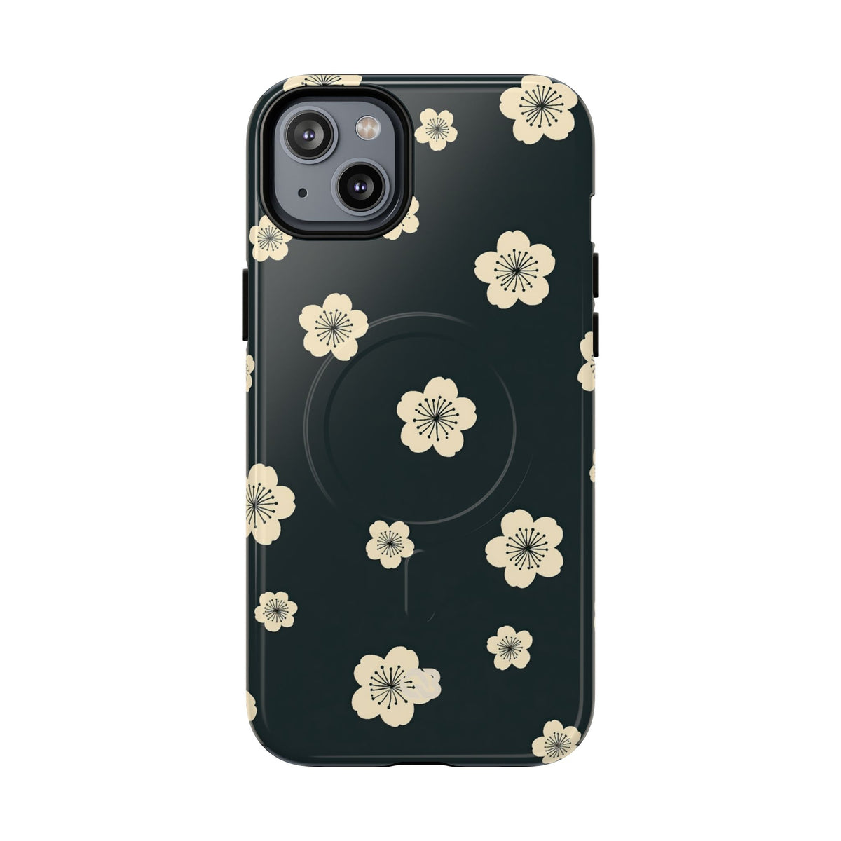 Midnight Sakura Bloom · Tough 2.0 Magnetic Phone Case for iPhone · Black
