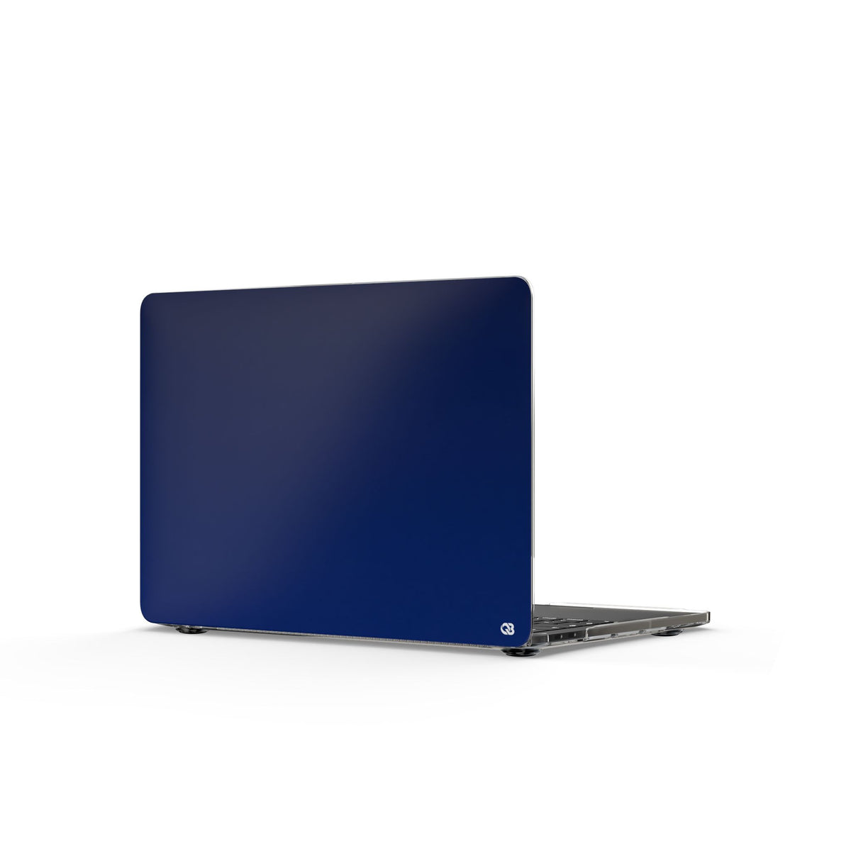 Midnight Cobalt Gradient · Clear Hard Case for MacBook · Blue